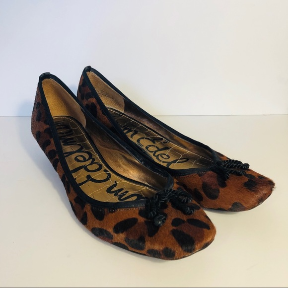 Sam Edelman Shoes - Sam Edelman Hope Cow Hair Kitten Heels